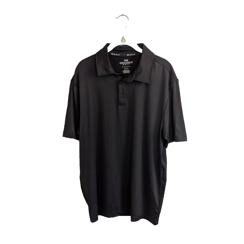 RW Golf Shirt Black Size L